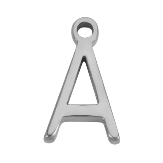 "A" Silver Print