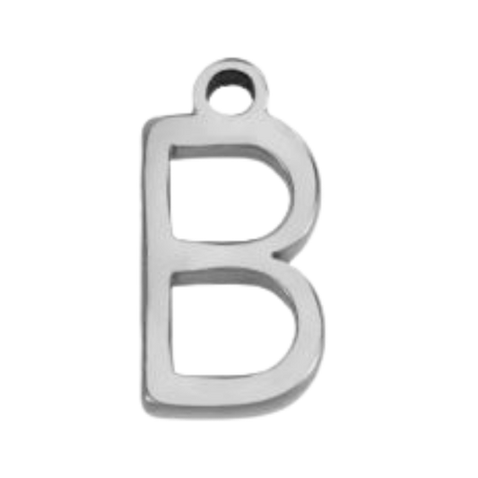 "B" Silver Print