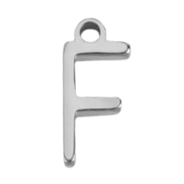 "F" Silver Print