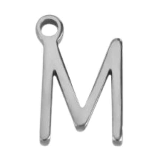 "M" Silver Print