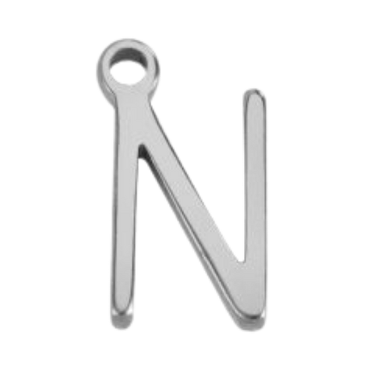"N" Silver Print