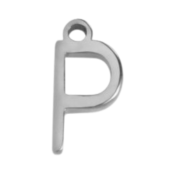 "P" Silver Print
