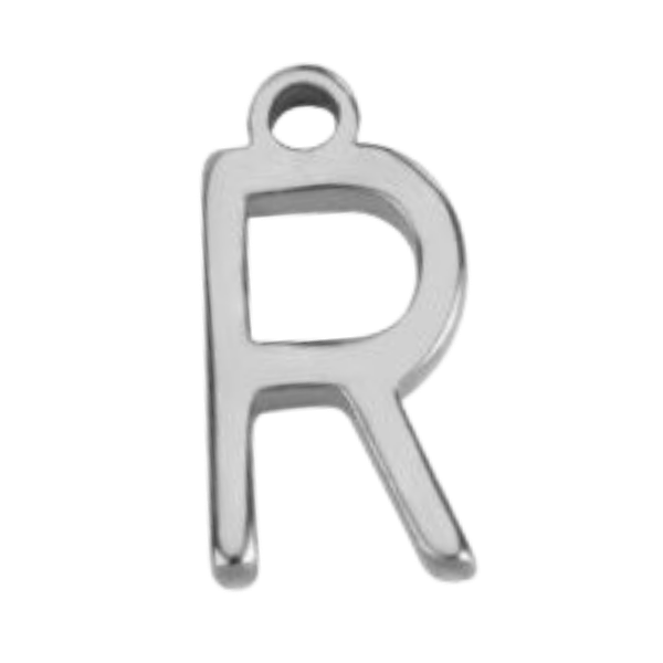 "R" Silver Print