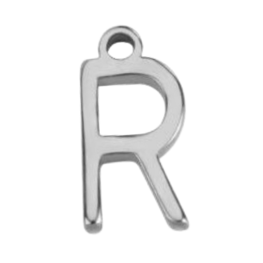 "R" Silver Print