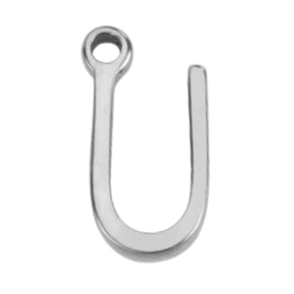 "U" Silver Print