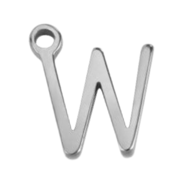 "W" Silver Print