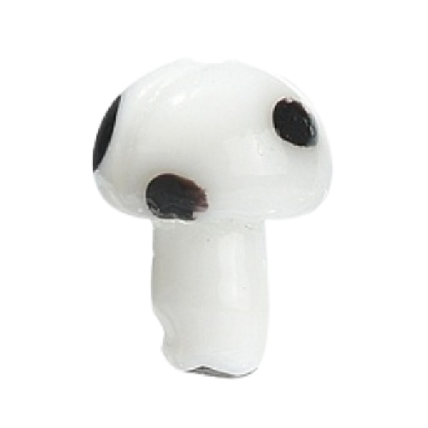 white mushroom charm