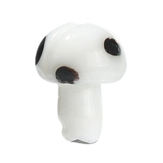 white mushroom charm